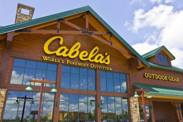 Cabela's storefront