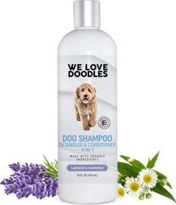 We Love Doodles - Dog Shampoo, Conditioner, and Detangler .19