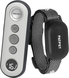 2. PATPET Dog Training Shock Collar with Remote