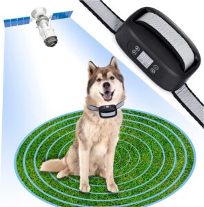 WIEZ GPS Halo Collar-Type Wireless Dog Fence